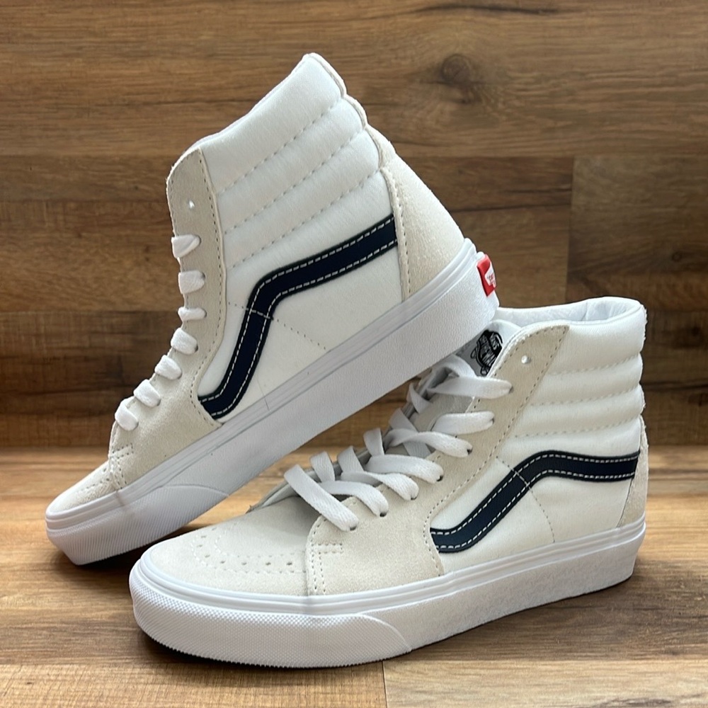 Vans White High-Top Sneakers